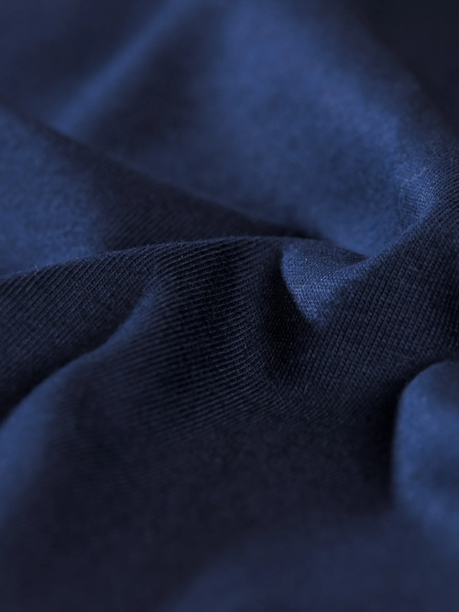 3/4 Arm Shirt aus Biobaumwolle Navy-C2C