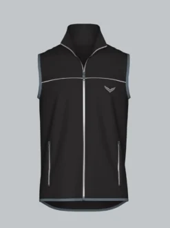 Atmungsaktive Sport-Weste Schwarz