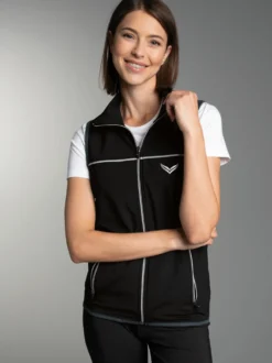Atmungsaktive Sport-Weste Schwarz