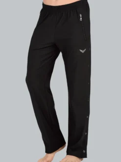 Aufknöpfbare Trainingshose Schwarz