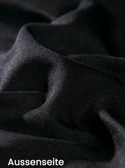 Aufknöpfbare Trainingshose Schwarz