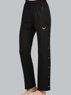 Aufknöpfbare Trainingshose Schwarz