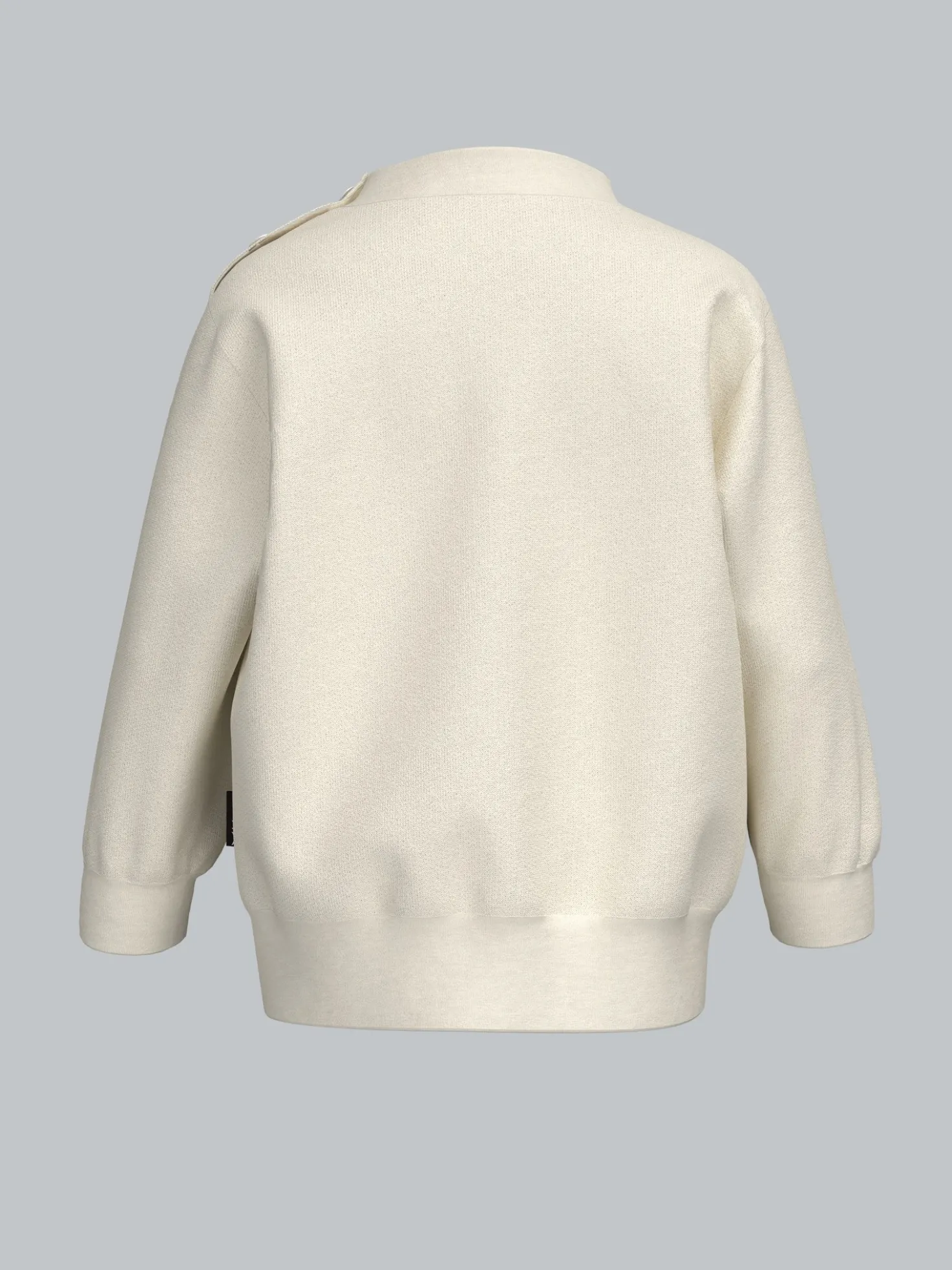 Baby Sweatshirt mit Hundemotiv und Schleife Natur