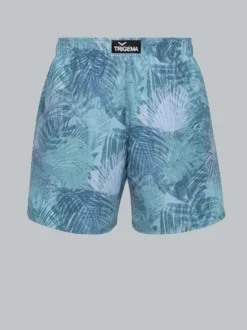 Bade-/Freizeitshorts mit Druckmotiv Efeu