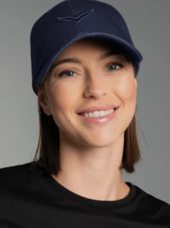 Baseballmütze mit Schwinge Navy