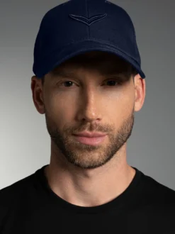 Baseballmütze mit Schwinge Navy
