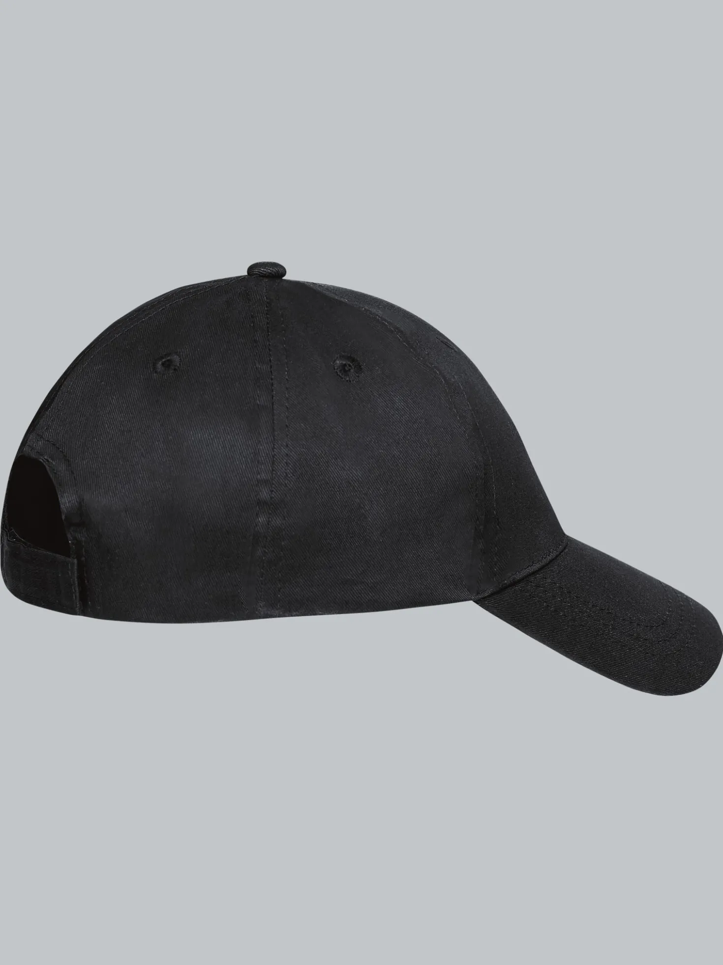 Baseballmütze mit Schwinge Schwarz