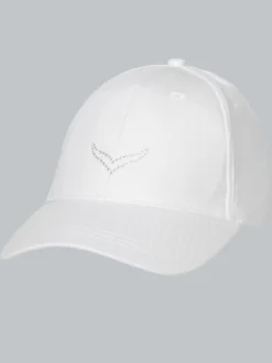Baseballmütze mit Schwinge Weiss