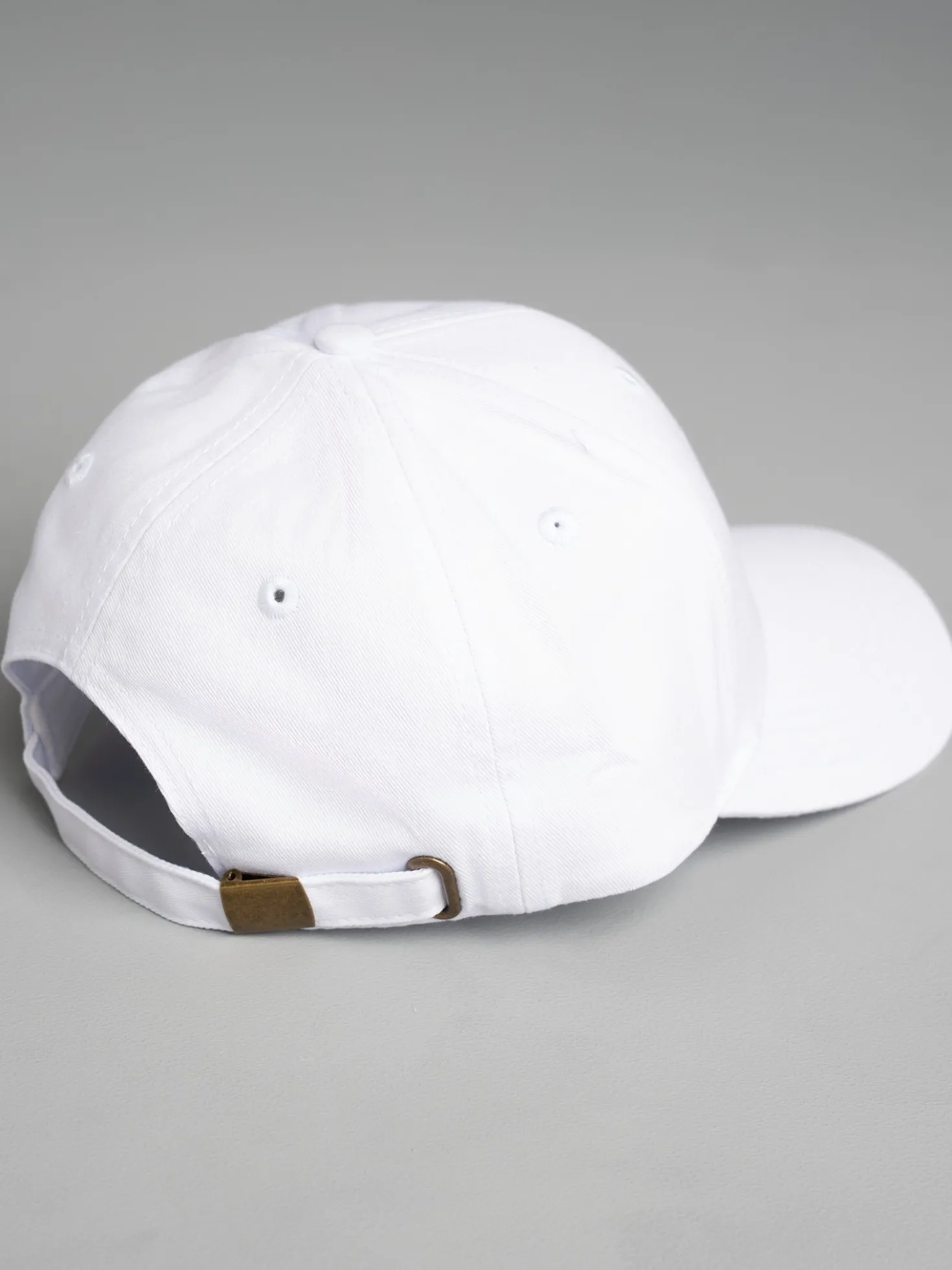 Baseballmütze mit Schwinge Weiss