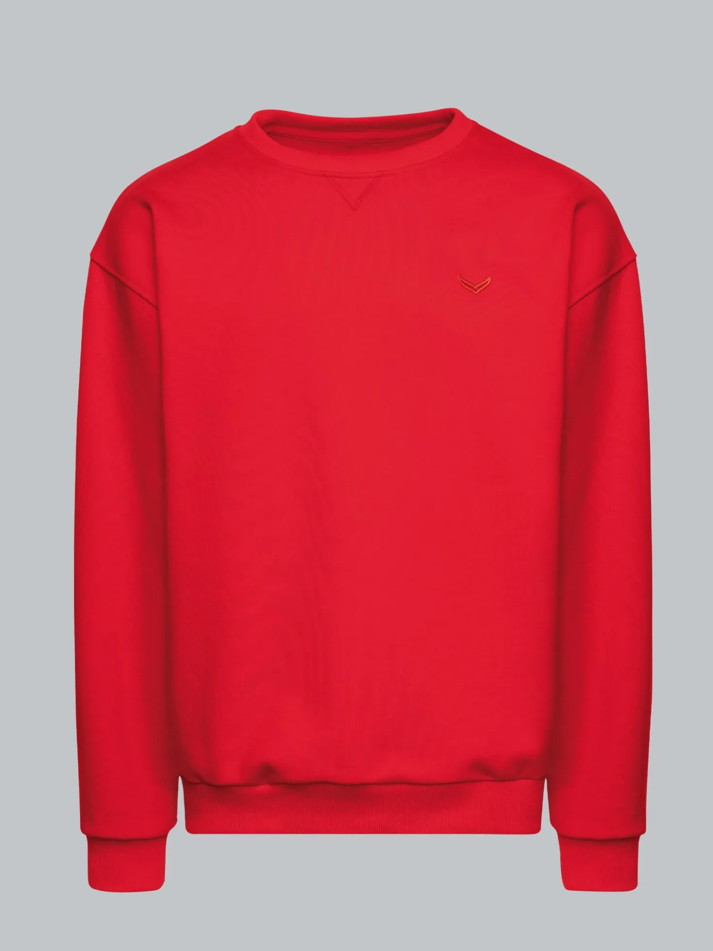 Basic Sweatshirt mit weicher Innenseite Vulcano