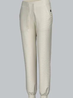 Bequeme Jogginghose mit großen Taschen Natur