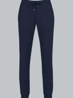 Bequeme Jogginghose mit großen Taschen Navy