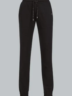Bequeme Jogginghose mit großen Taschen Schwarz