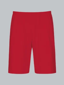 Bermuda aus 100% Baumwolle Kirsch