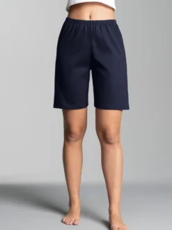 Bermuda aus 100% Baumwolle Navy