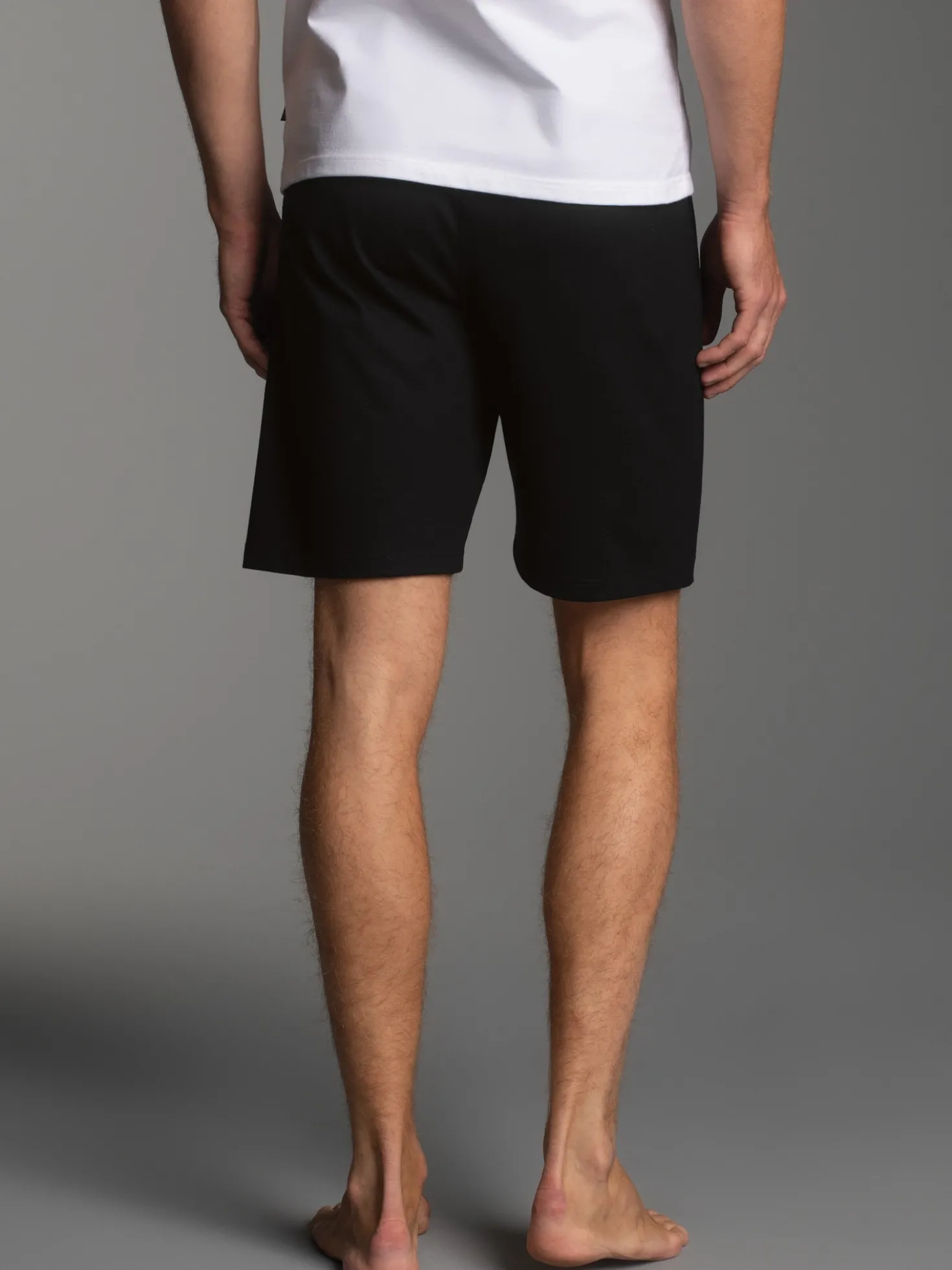 Bermuda aus 100% Baumwolle Schwarz