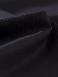 Bermuda aus Single-Jersey Schwarz