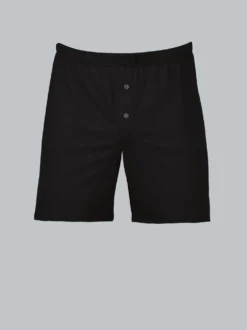 Boxershorts aus Biobaumwolle Schwarz