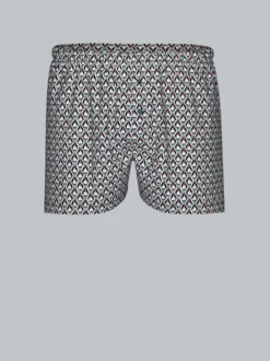Boxershorts mit Allover-Pinguin-Print Weiss