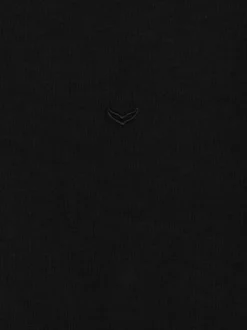 Business-Hemd aus DELUXE-Single-Jersey Schwarz