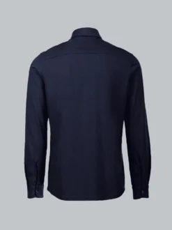 Business-Hemd aus DELUXE-Single-Jersey Navy