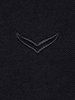 Business-Poloshirt Schwarz