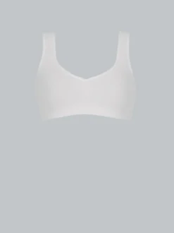 Bustier aus Polyamid/Elastan Weiss