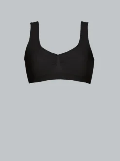 Bustier aus Polyamid/Elastan Schwarz