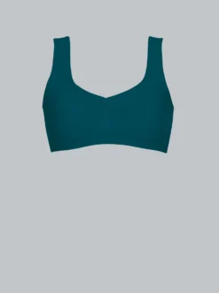 Bustier aus Polyamid/Elastan Saphir
