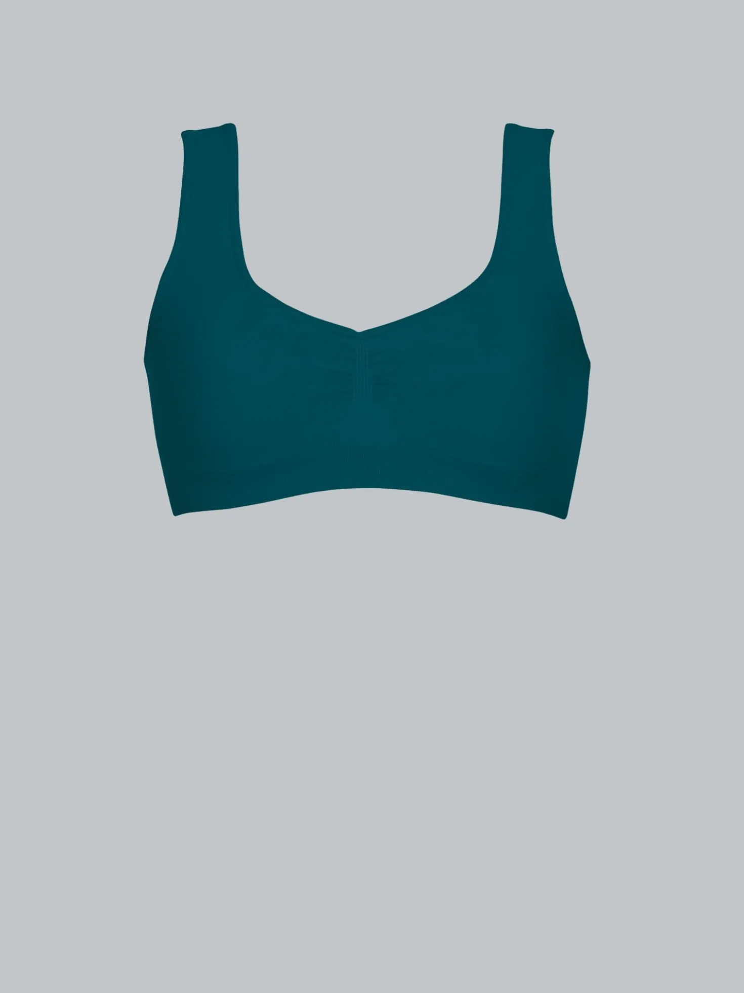 Bustier aus Polyamid/Elastan Saphir