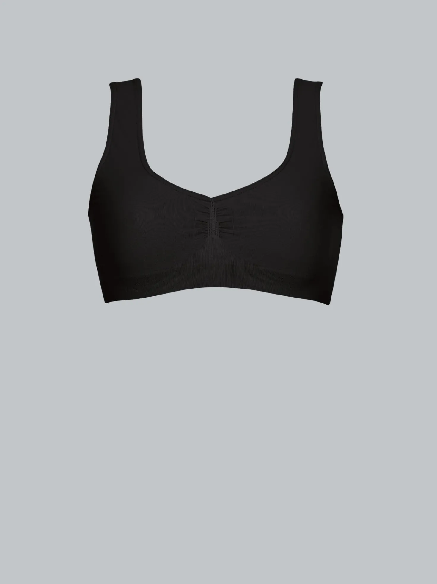 Bustier aus Polyamid/Elastan Schwarz