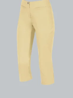 Caprihose mit Gummizug Schlamm
