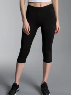 Capri-Leggings Schwarz