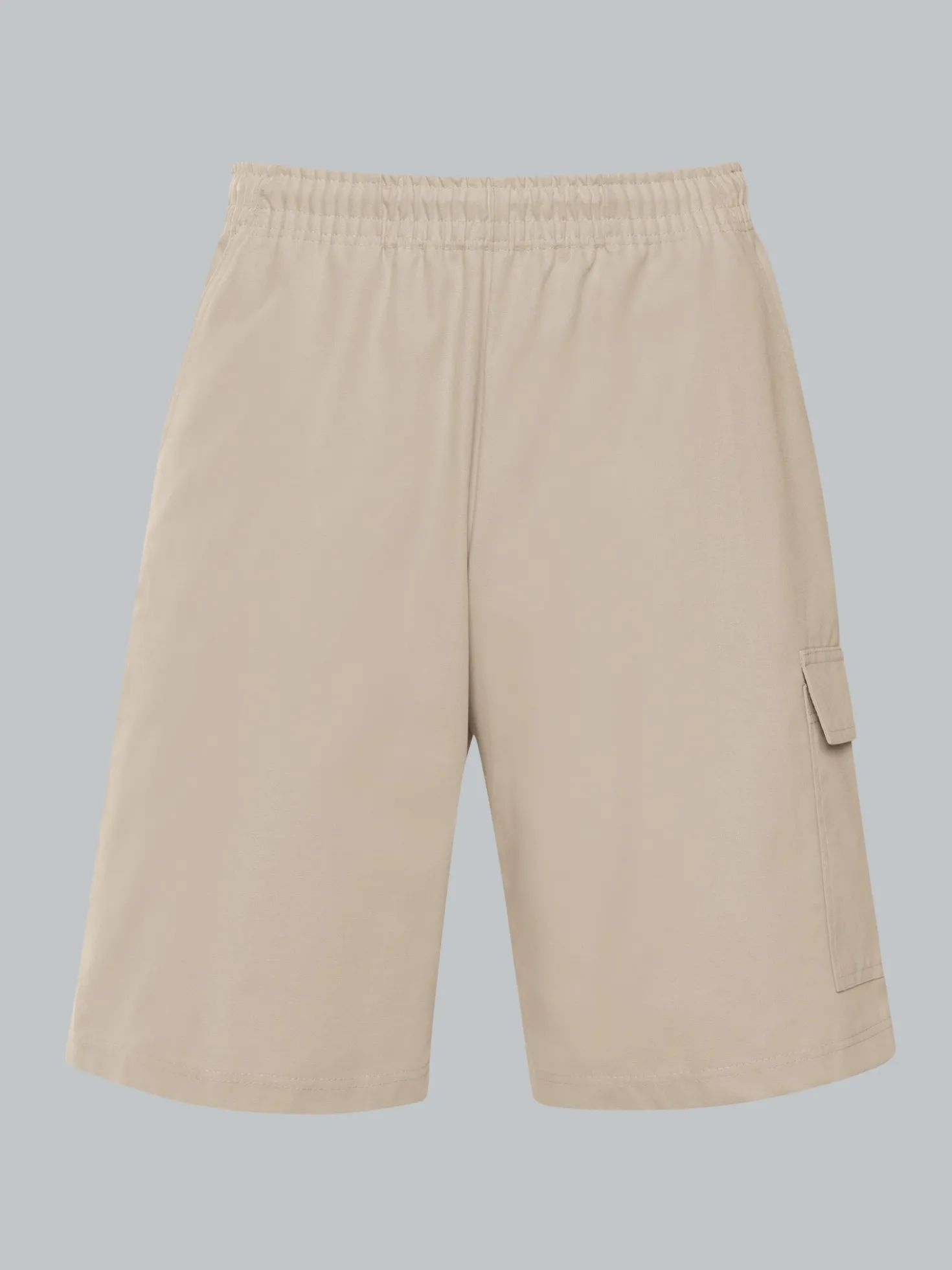 Cargo-Bermuda aus 100% Baumwolle Sand