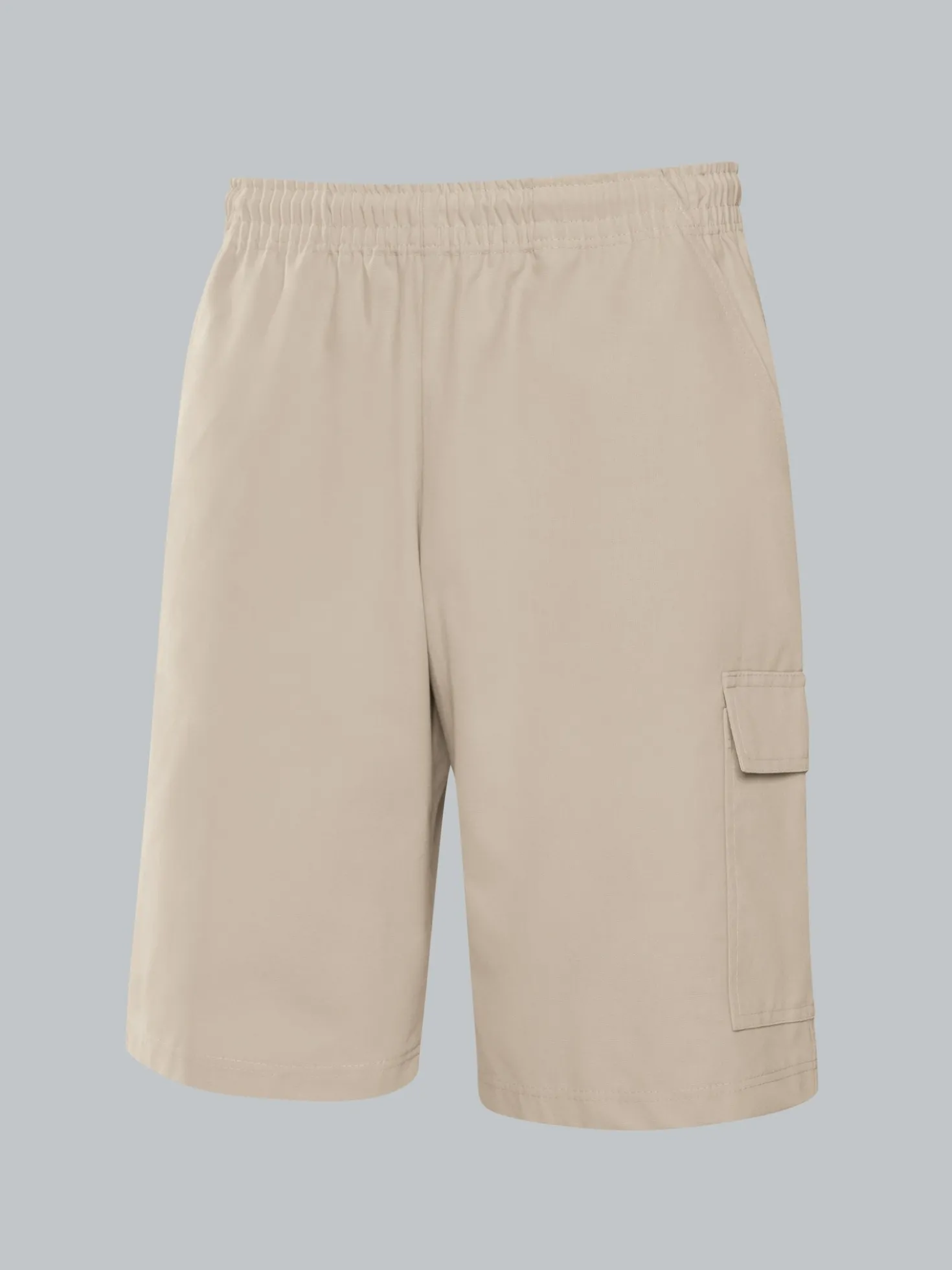Cargo-Bermuda aus 100% Baumwolle Sand
