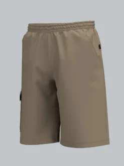 Cargo-Bermuda aus 100% Baumwolle Taupe
