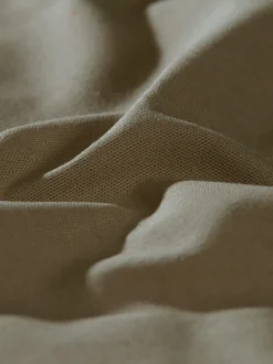 Cargo-Bermuda aus 100% Baumwolle Taupe