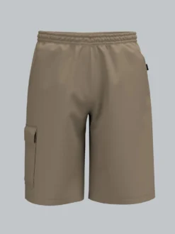 Cargo-Bermuda aus 100% Baumwolle Taupe