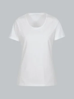 Damen T-Shirt aus Biobaumwolle Weiss