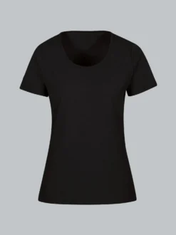 Damen T-Shirt aus Biobaumwolle Schwarz
