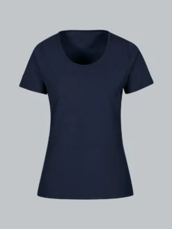 Damen T-Shirt aus Biobaumwolle Navy