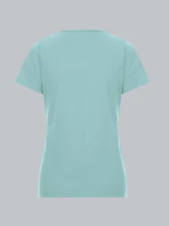 Damen T-Shirt aus Biobaumwolle Gletscher