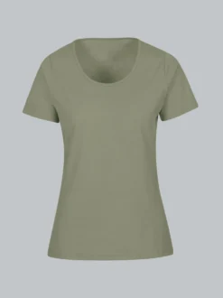Damen T-Shirt aus Biobaumwolle Salbei