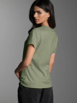 Damen T-Shirt aus Biobaumwolle Salbei