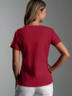 Damen T-Shirt aus Biobaumwolle Rubin