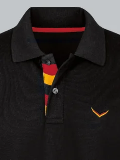 Deutschland Poloshirt Schwarz