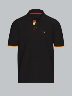 Deutschland Poloshirt Schwarz