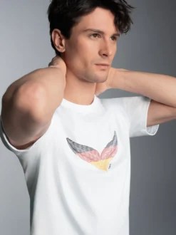 Deutschland T-Shirt Weiss