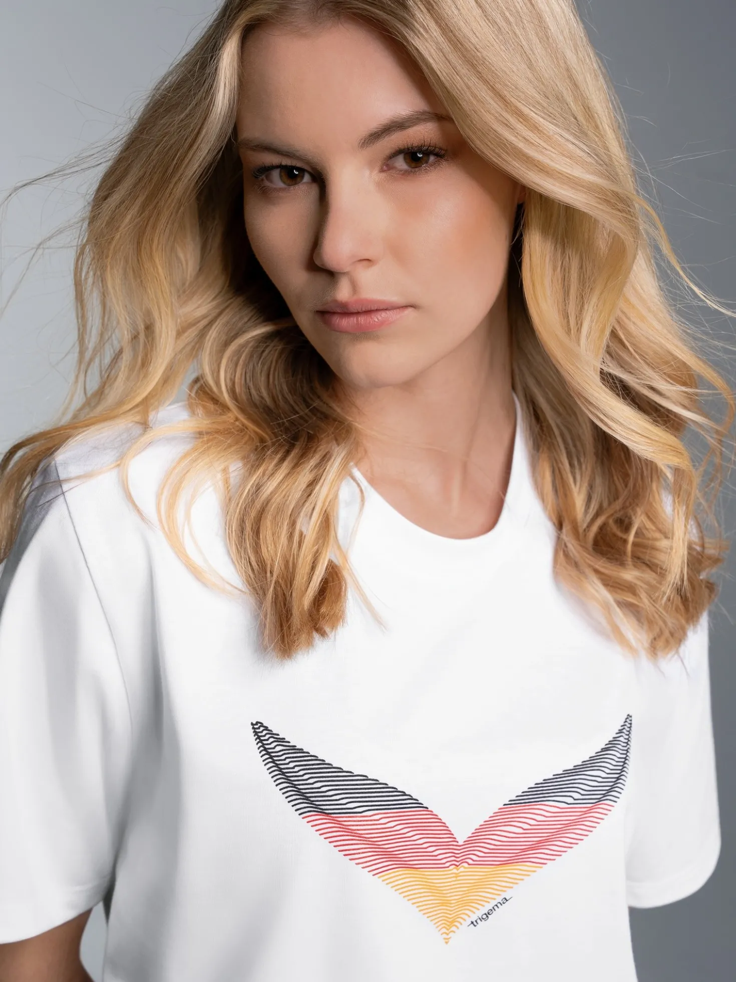 Deutschland T-Shirt Weiss