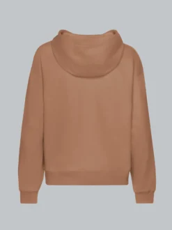 Dünner Oversize-Hoodie Haselnuss